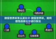 微信世界杯怎么买比分-微信世界杯，如何理性选择比分进行投注