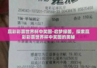 赢彩彩票世界杯中奖图-启梦绿茵，探索赢彩彩票世界杯中奖图的奥秘