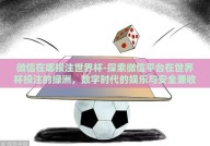 微信在哪投注世界杯-探索微信平台在世界杯投注的绿洲，数字时代的娱乐与安全兼收