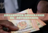 世界杯彩票兑奖机制-世界杯彩票兑奖机制探秘，透视中奖者的光辉时刻