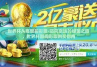 世界杯从哪里买彩票-迈向幸运的绿茵之旅，世界杯期间彩票购买指南