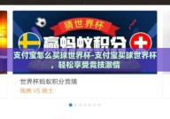 支付宝怎么买球世界杯-支付宝买球世界杯，轻松享受竞技激情