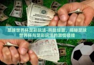 足球世界杯足彩玩法-共赴绿茵，揭秘足球世界杯与足彩玩法的激情碰撞