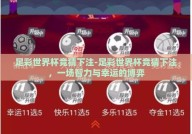足彩世界杯竞猜下注-足彩世界杯竞猜下注，一场智力与幸运的博弈