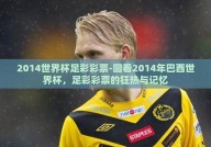 2014世界杯足彩彩票-回看2014年巴西世界杯，足彩彩票的狂热与记忆