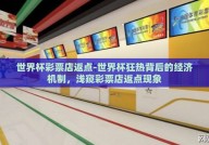 世界杯彩票店返点-世界杯狂热背后的经济机制，浅窥彩票店返点现象