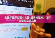 世界杯体彩彩票中奖图-世界杯狂欢，体彩彩票的幸运之舞