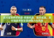 支付宝世界杯彩票-把握机遇，娱乐生活，支付宝世界杯彩票的魅力与风险
