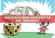 世界杯彩票算不算赌博-世界杯彩票的灰色地带，赌博还是娱乐？