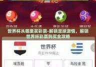 世界杯从哪里买彩票-解锁足球激情，解锁世界杯彩票购买全攻略