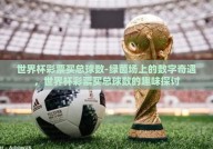 世界杯彩票买总球数-绿茵场上的数字奇遇，世界杯彩票买总球数的趣味探讨
