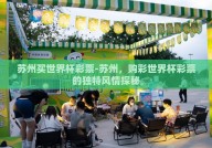 苏州买世界杯彩票-苏州，购彩世界杯彩票的独特风情探秘