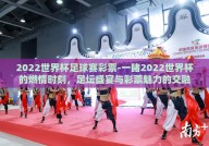 2022世界杯足球赛彩票-一睹2022世界杯的燃情时刻，足坛盛宴与彩票魅力的交融