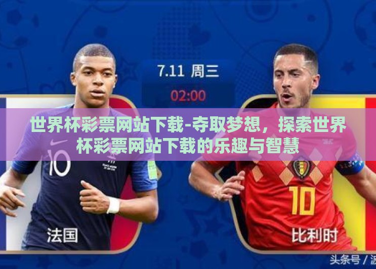 世界杯彩票网站下载-夺取梦想，探索世界杯彩票网站下载的乐趣与智慧