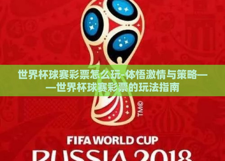 世界杯球赛彩票怎么玩-体悟激情与策略——世界杯球赛彩票的玩法指南 世界杯球赛彩票怎么玩-体悟激情与策略——世界杯球赛彩票的玩法指南