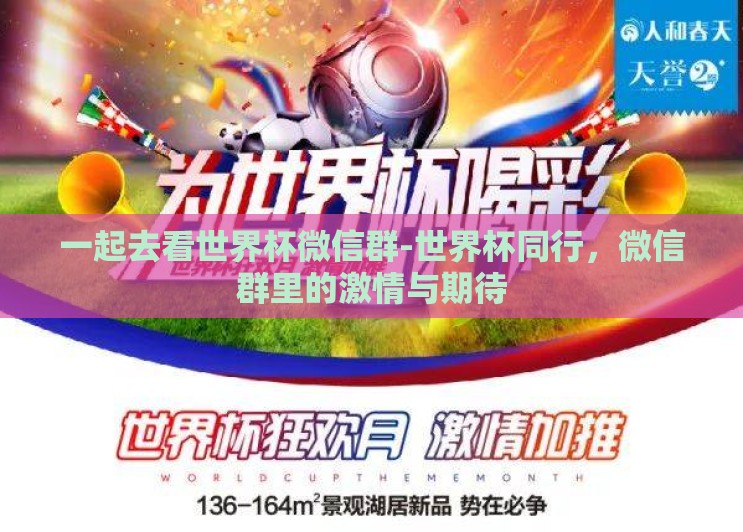 一起去看世界杯微信群-世界杯同行，微信群里的激情与期待