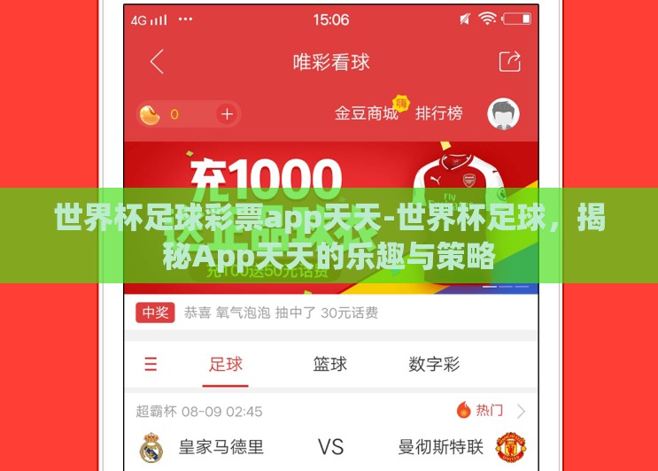 世界杯足球彩票app天天-世界杯足球，揭秘App天天的乐趣与策略