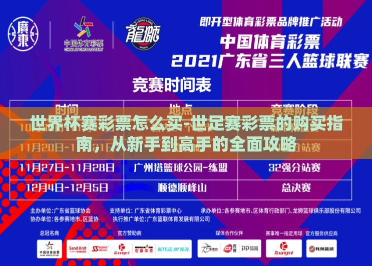 世界杯赛彩票怎么买-世足赛彩票的购买指南，从新手到高手的全面攻略