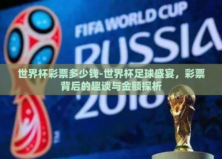世界杯彩票多少钱-世界杯足球盛宴,彩票背后的趣谈与金额探析 世界杯彩票多少钱-世界杯足球盛宴,彩票背后的趣谈与金额探析